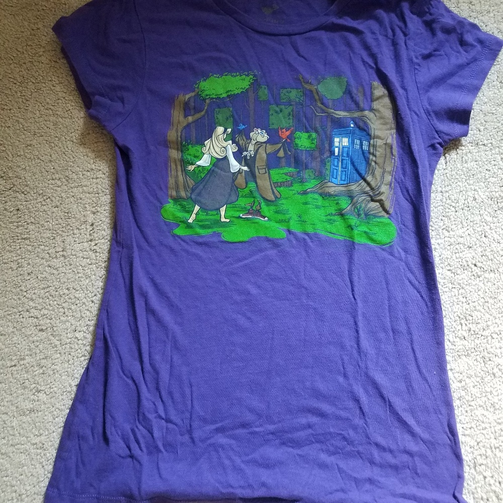 Teefury Disney Doctor Who Mash-up